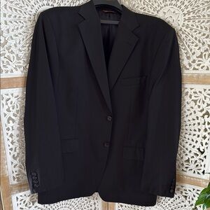 Classic Black Men's Black Suit